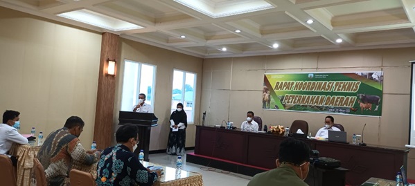 Rapat Koordinasi Teknis Peternakan Daerah (Rakontekda) Se-Kalimantan Utara Tahun 2022