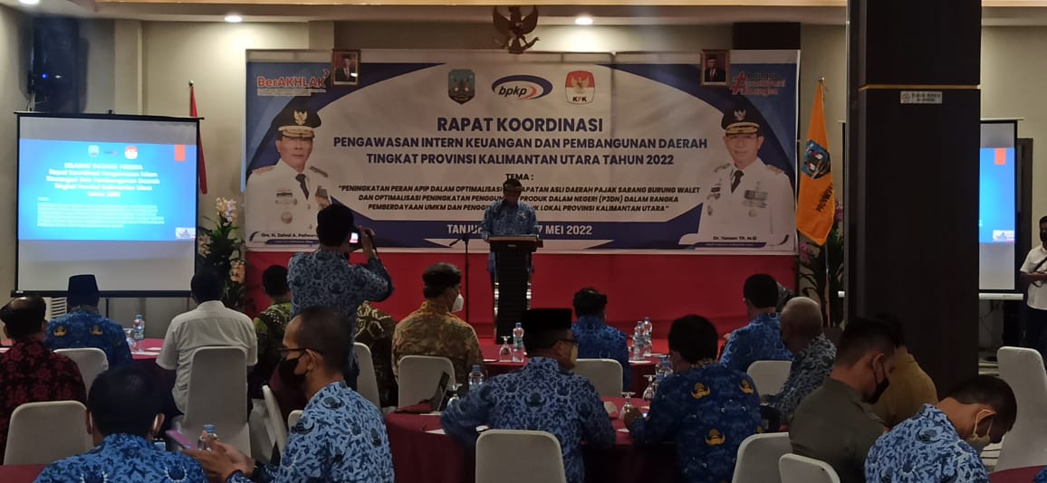 Rapat Koordinasi Pengawasan Intern Keuangan dan Pembangunan Daerah Tingkat Provinsi Kalimantan Utara