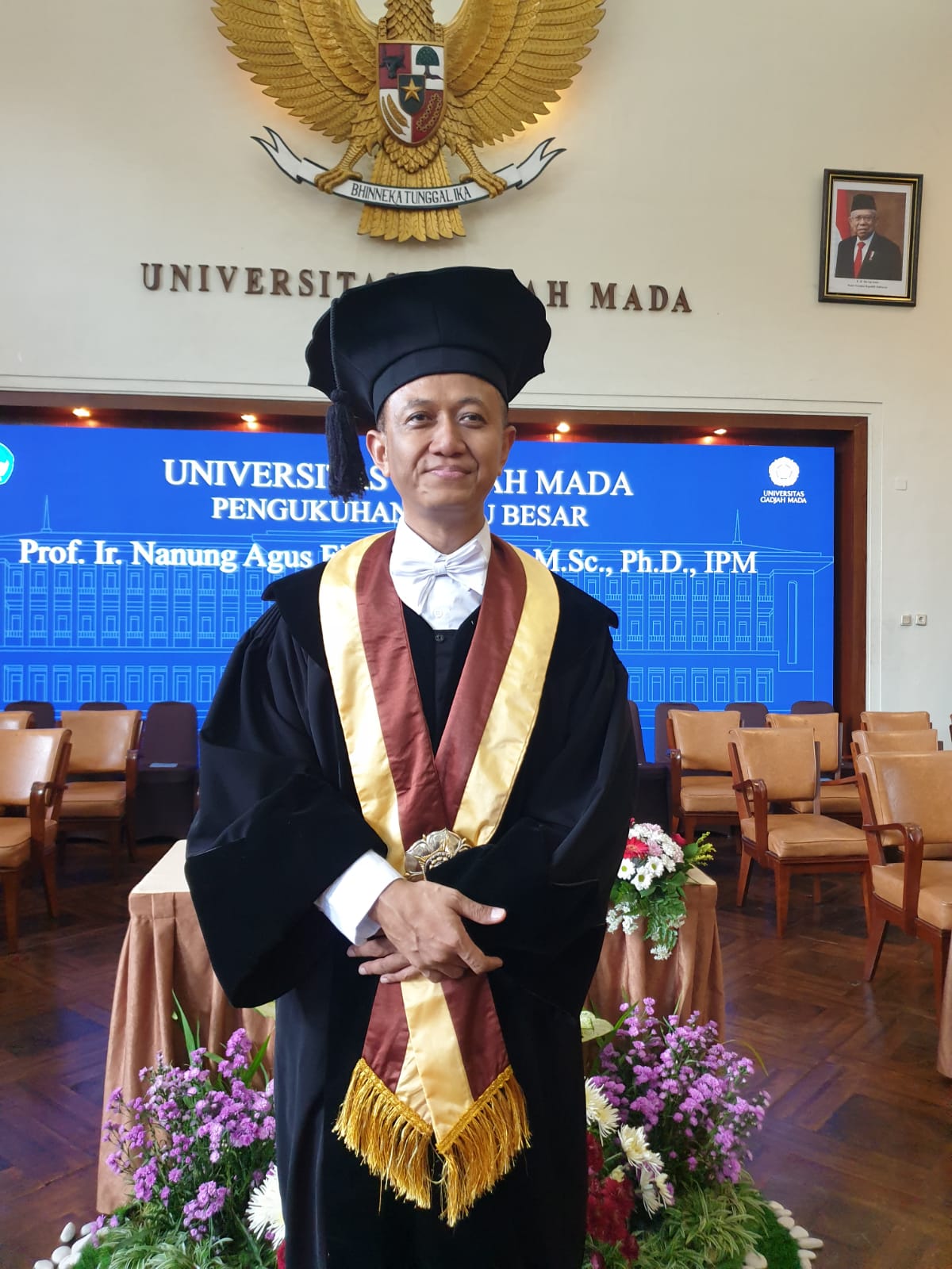Pengukuhan Ir. Nanung Agus Fitriyanto, S.Pt., M.,Sc., Ph.D., IPM. sebagai Guru Besar
