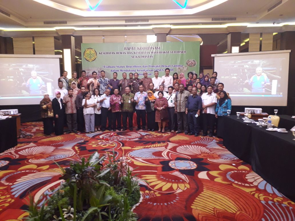 Rapat Koordinasi Keswan dan Kesmavet Se-Kalimantan