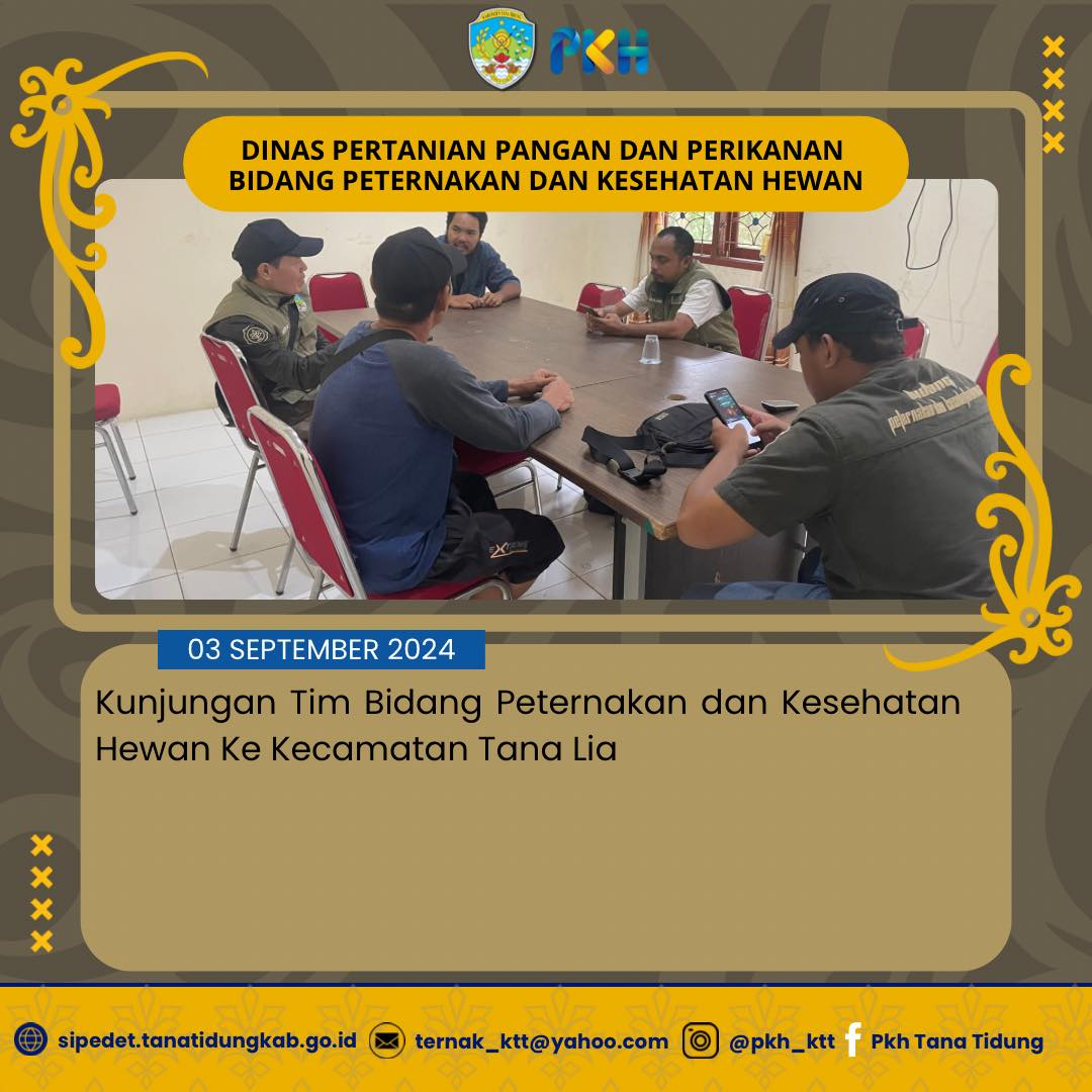 KUNJUNGAN TIM BIDANG PKH KE KECAMATAN TANA LIA