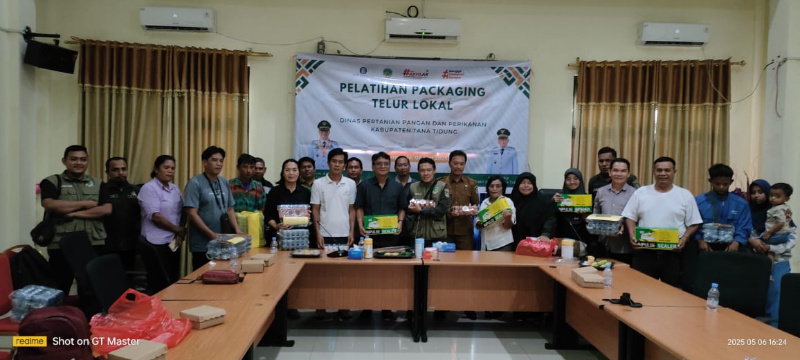 Pelatihan Packaging Telur Lokal