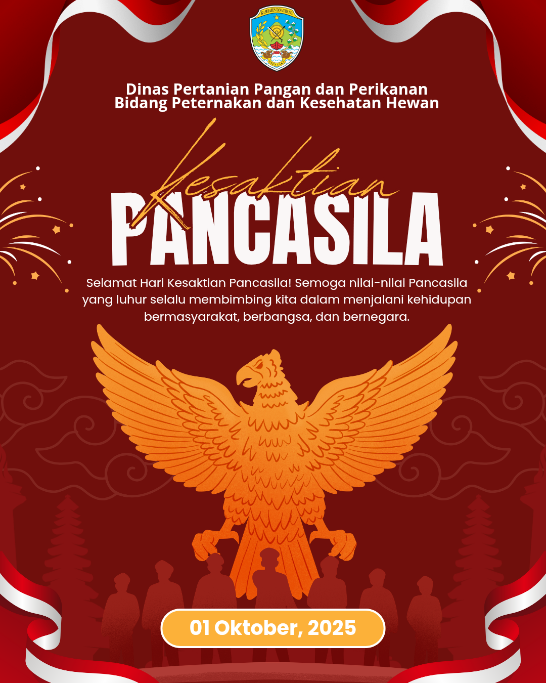 Memperingati Hari Kesaktian Pancasila 01 Oktober 2025